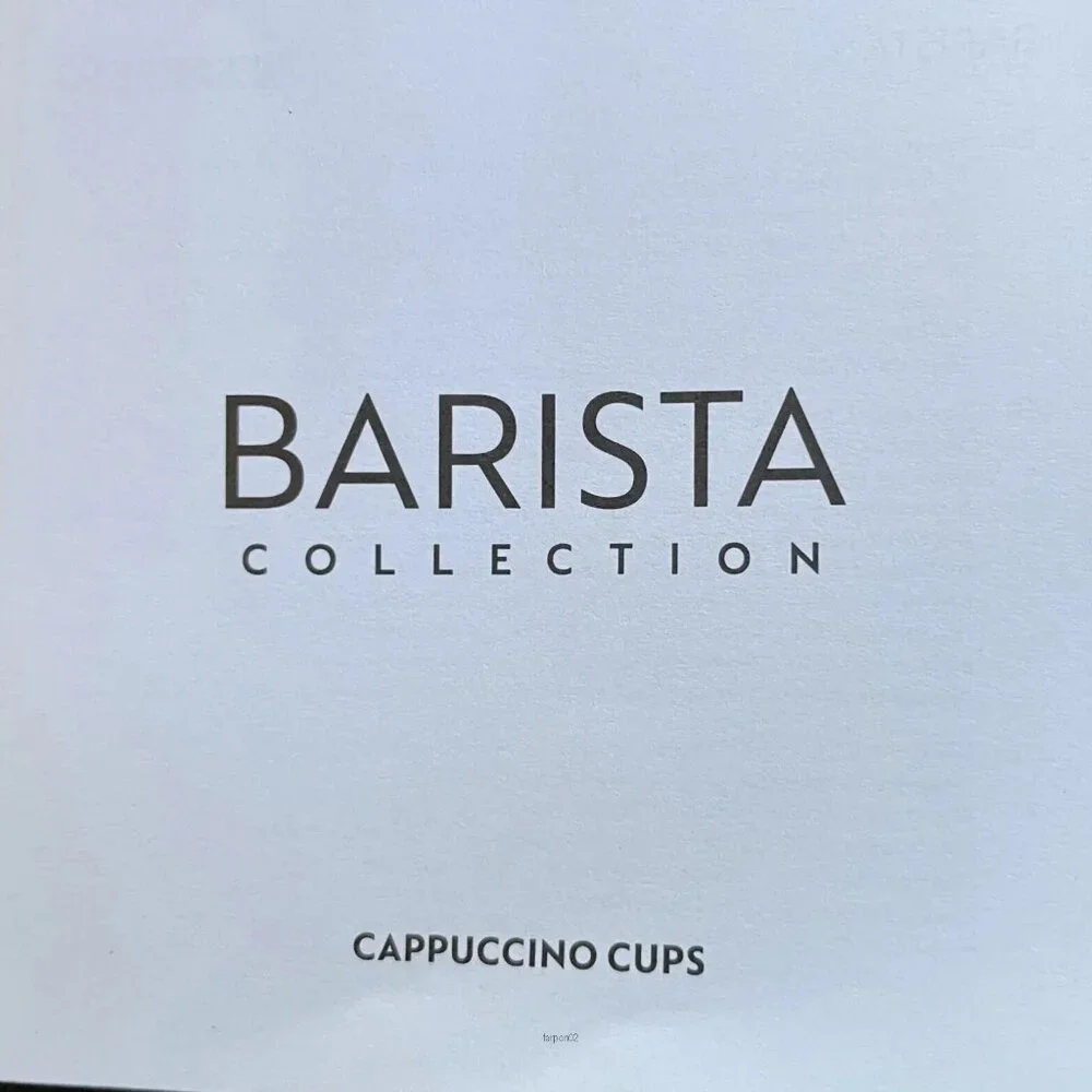 Set 3/Nespresso Cream+Sugar Stackable Serving Set+Barista Cappuccino Mug NIB 🌟